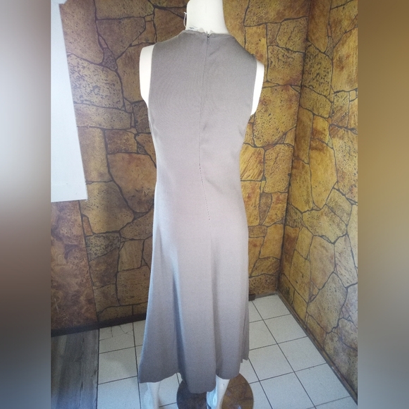 Wilfred Sleeveless Gray Maxi Dress - Picture 4 of 4